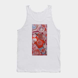 red wave Tank Top